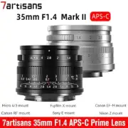 7artisans 35mm F1.4 Mark II APS-C MF Lens fr Sony E/Canon EOS-M/RF/X/Z/M43 Mount