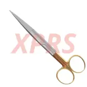 Set of 5 TC Standard Operating Scissors, 5.5", Curved, Blunt Tips, Premium