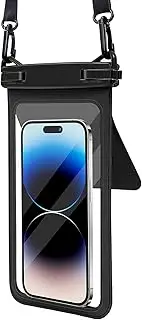 Waterproof Phone Pouch Case - IPX8 Certified 7.5" Submersible Dry Bag for Swimming, Diving & Outdoor Adventures, Secure Lanyard Included - Fits iPhone 16/15/14, Galaxy 24/23 & Most Smartphones