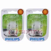 2 pc Philips License Plate Light Bulbs for Smart Fortwo 2005-2015 Electrical qh (for: Smart)