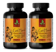 Body Vitality - GET HARD COMPLEX - Resilient Wellness 2 Bottles 120 Capsules