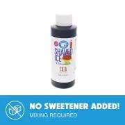 Hypothermias COLA Flavor Syrup Snow Cone machine Concentrate UNSWEETENED