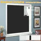 Blackout Curtains Portable Blackout Blinds Waterproof Window Shades DIY BrMKN