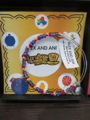 Alex and Ani Willy Wonka and the Chocolate Factory BLUE Charm Bangle -NEW IN BOX