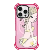 iPhone 16 Pro Bounce Case MagSafe Compatible Banana Milk