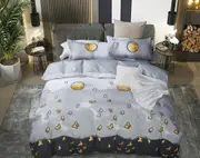 Duvet/Doona/Quilt Cover Set Queen/King/Super King Size Bed M422
