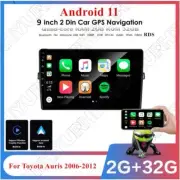 9" Android 11.0 Stereo Radio GPS Navi 2+32GB For 2006-2012 Toyota Auris Carplay