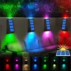 Solar LED Road Wall Light Outdoor Deck Up Down Fence Stairs Lamp Sconce Lighting
