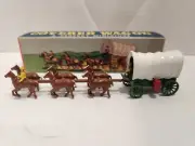 RARE MATCHBOX LESNEY COVER WAGON Red Barrels Mint in Box