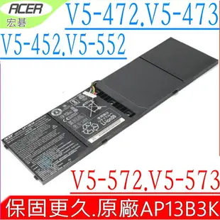 ACER 電池(原廠)-宏碁 AP13B3K，ES1-511，ES1-512，ES1-512M，M5-583，M5-583P，R7-571，R7-571G，R7-572P，R7-572，AP13B8K，4ICP6/60/80，V5-452，V5-452P，V5-452G，V5-452PG，V5-472，V5-472P，V5-472PG，V5-472G，V5-473，V5-473G，V5-473P，V5-473PG，V5-552，V5-552G，V5-552P，V5-552PG，V5-572