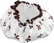 OATIPHO Elastic Band Bath Cap for Women Hair Shower Cap for Elderly Soft Material Reusable for Girls
