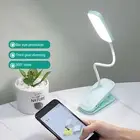 Table Lamp Dimmable Multipurpose Stepless Dimming Bedroom Bedside Clip Lamp