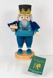 Steinbach / Erzgebirgische Richard Glässer. Blue Prince Toy Maker Nutcracker.