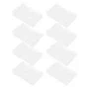 8 Pcs Tape Storage Box Cassette Organizer Audio Cases Plastic Holder