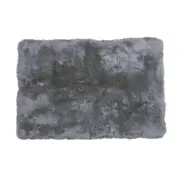 Auskin The Gulgong Sheepskin Area Rug Home/Room Floor Mat 120x180cm Steel