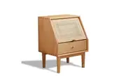 MIUZ Solid Timber Bedside Tables Drawers Side Table Nightstand Storage Cabinet Wood