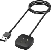 Charger for Fitbit Sense/Sense 2/Versa 3/Versa 4, Replacement Charging Cable Cord Magnetic Dock Stand for Fitbit Sense 1/2, Versa 3/4 Smartwatch-1