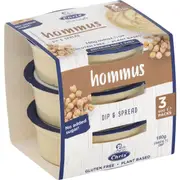 Chris' Dips Hommus 60g x 3 pack