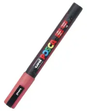 POSCA PC 3M Paint Marker Glitter Red