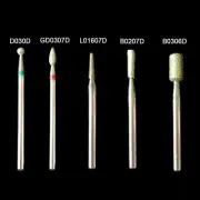 Clean Burr Carbide Nail Drill Bits Nail Salon Manicure Pedicure File Cuticle v