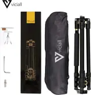 80'' Tripod, Camera Tripod for DSLR, Compact Aluminum Tripod with 360 Deg Ball