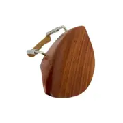 1 Pcs Violin Chin Rest With Clamp 4/4 Full Size Redwood Violin Accessories