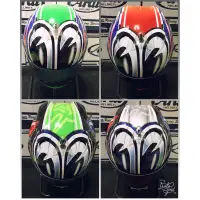 在飛比找蝦皮購物優惠-Arai RX7-RR4 Nakano 大全套 綠月兔 橘月