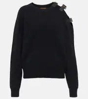 [Altuzarra] Altuzarra Ness wool and cashmere sweater AU 8 black