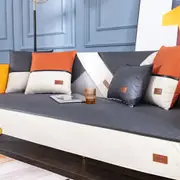 Water Resistant Four Seasons Universal Sofa Cover Furniture Protector for Kids and Pets -Grey