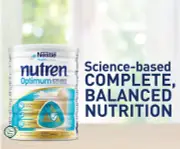 Nestle Nutren Optimum Complete Nutrition Milk Vanilla Flavor 800g + Express
