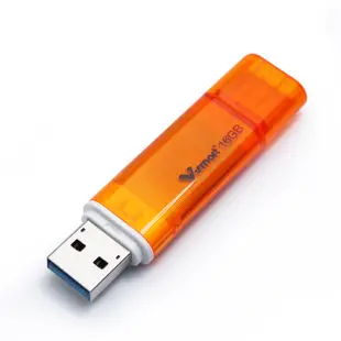 V-smart USB3.1防水高速安全加密隨身碟-16GB橘色