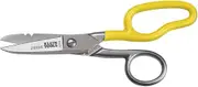 Klein Tools 21010-6-SEN Free-Fall Snip, Scraper, File, Serrated Blades, Made in USA