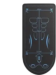 Roller Wheel Floor Pad | Non-Slip Exercise Mat Abdominal Knee Mat | 7mm Knee Pad Thick Sound Insulation Floor Pad for Gym