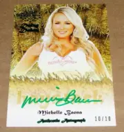 2015 Benchwarmer MICHELLE BAENA Daizy Dukez #41 HAYSTACK Green Auto/10 PLAYBOY