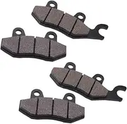 Sollon Brake Pads Front and Rear for Kawasaki EX250 Ninja 250R 2008-2012 EX300 EX 300 Ninja 300 2013-2016/ Kawasaki KVF750 Brute Force/ 650 KL650 Klr650 2008-2016