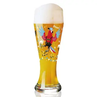 【RITZENHOFF】Weizen系列 小麥胖啤酒杯-乾杯鸚鵡-Nils Kunath