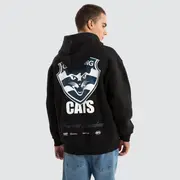 [Nena and Pasadena AFL] Geelong Cats AFL Season Hoodie Jet Black