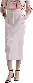 [Pinky & Dianne] Pinky & Diane 031-5120405 Women's Marine Tight Skirt (2-Way Stretch)