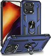 Compatible with Samsung Galaxy S10e Cover,Compatible with Samsung Galaxy S10e 4G SM-G970 Phone Case with Ring Stand 2 in 1 Cases Cover Blue