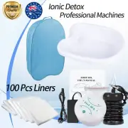 Ionic Detox Foot SPA Machine Bath Tub Machine W/ 100 Pcs New Disposable Liners