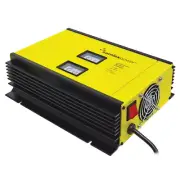 Samlex Battery Charger 50A 12V 2-Bank 3-Stage w/ Dip Switch Lugs Temp Sensor