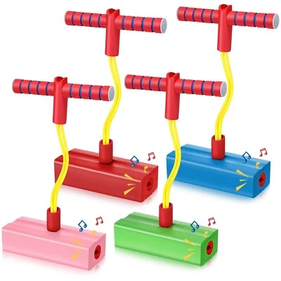 4 Pcs Pogo Stick Foam Pogo Jumper for Kids Foam Pogo Jumper Pogo Stick Toy Fu...