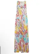 Brand new one teaspoon HAND PAINTED COSMIC GYPSY CHARMER DRESS xxs oversized