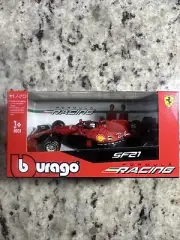 Charles Leclerc 2021 Ferrari SF21 1/43 Burago Formula 1
