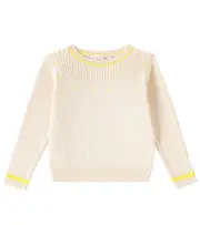 [Bonpoint] Bonpoint Enrica cotton sweater Y 14 neutrals