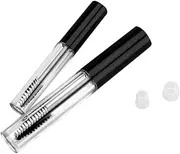 Healeved Diy Mascara Kit Pcs Empty Mascara Bottles Brush Lid for Quantity Monitoring Random