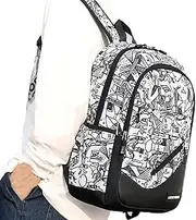 Backpack for Students | Nylon Water-Resistant Large Capacity Travel Bookbag,Diaper Bag, Book Bag for Boys Girls Teens Students, School Backpack Puchen