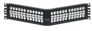 Leviton 49256-H48 QuickPort Modular Angled RackMount Patch Panel 48-Port 2RU new