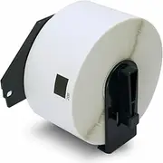 1 Rolls Brother-Compatible P-Touch DK-11208 38mm x 90mm(1-1/2" x 3-1/2") 400 Large Address Labels with Refillable Cartridge