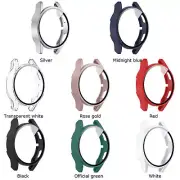 For Samsung Galaxy Watch 4 40/44mm PC Glass Full Screen Protector Case Cover